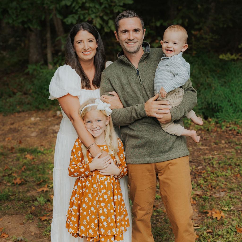 Ryne and Stacey Heaton family photo